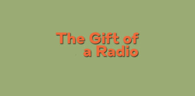 the gift of a radio julia webb book review logo