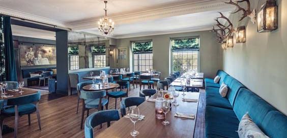 the harts head giggleswick restaurant review interior