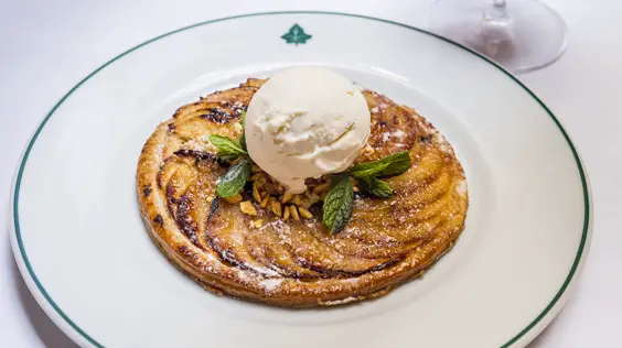 the ivy york restaurant review apple tart fine