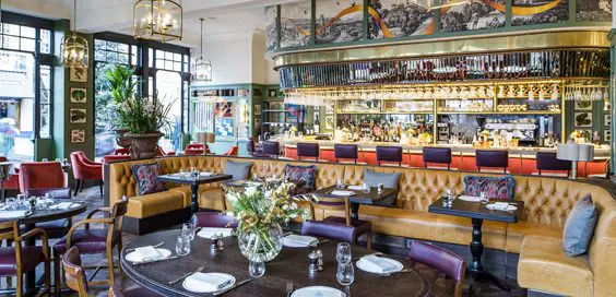 the ivy york restaurant review interior