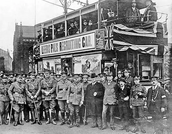 the leeds pals history introduction bus