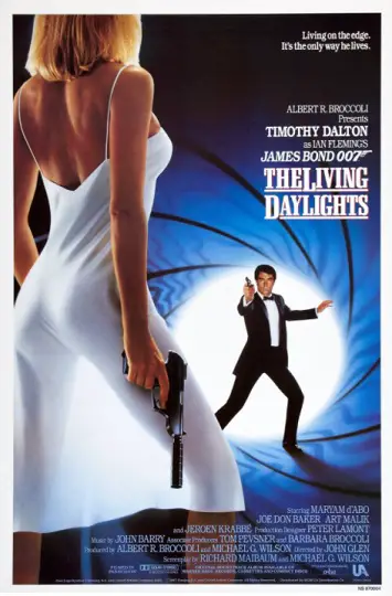 the living daylights film review poster