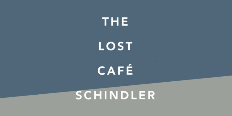 the lost cafe schindler meriel book review logo