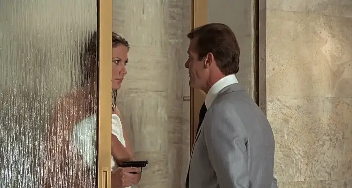 the man with the golden gun film review mroger moore