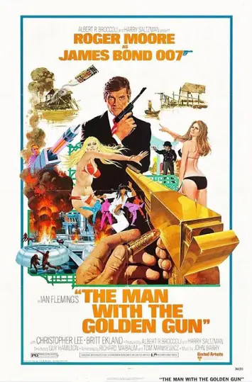 the man with the golden gun film review poster