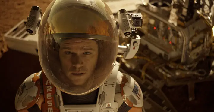 the martian film review damon