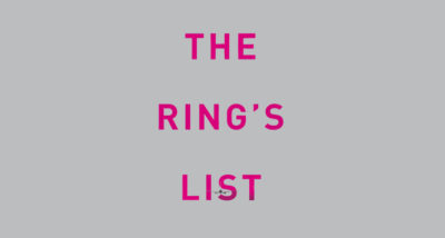 the ring's list Jade Nicole-Bracken book review main logo