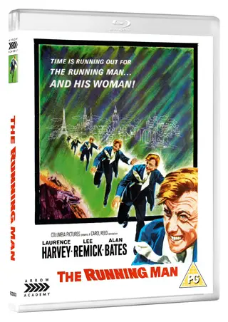 the running man film review 1963 cover