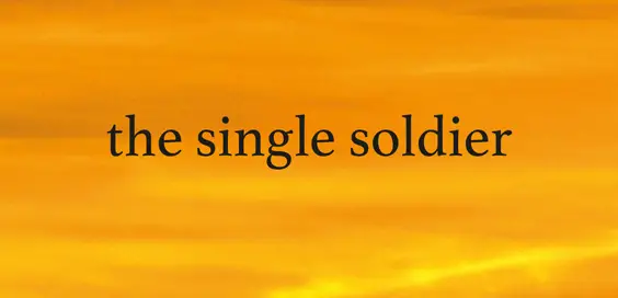 the single soldier george costigan book review logo