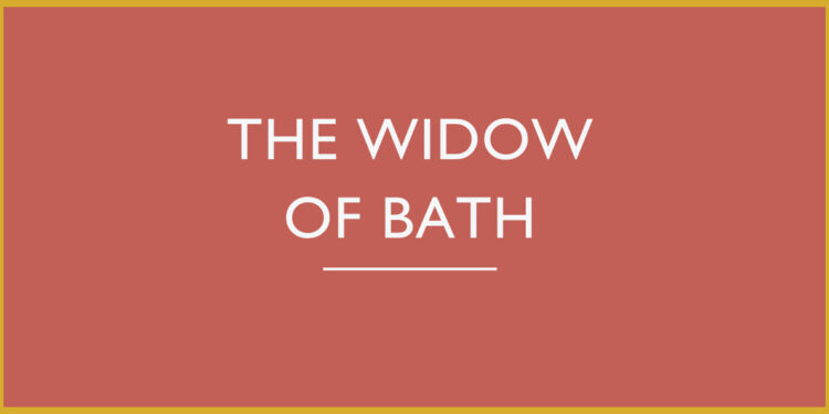 the widow of bath margot bennett book review logo