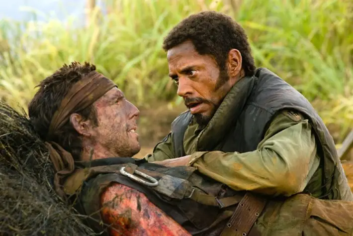 tropic thunder film review stiller