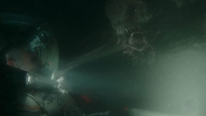 underwater film review monster