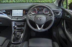 vauxhall astra sri interior