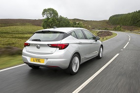 vauxhall astra sri rear