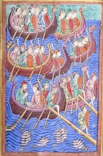 vikings in yorkshire longboats