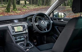 volkswagen passat estate interior