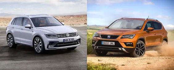 volkswagen tiguan vs seat ateca