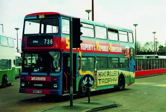 yorkshire rider buses history Alexander-bodied Scania N113