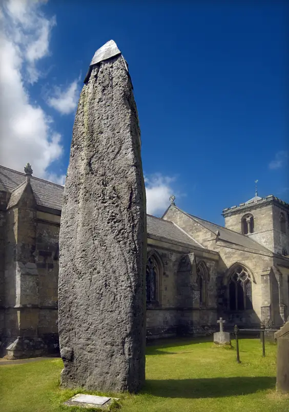 yorkshire's megalithic sites rudston monolith