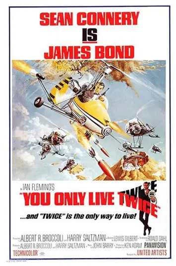 you only live twice film review poster